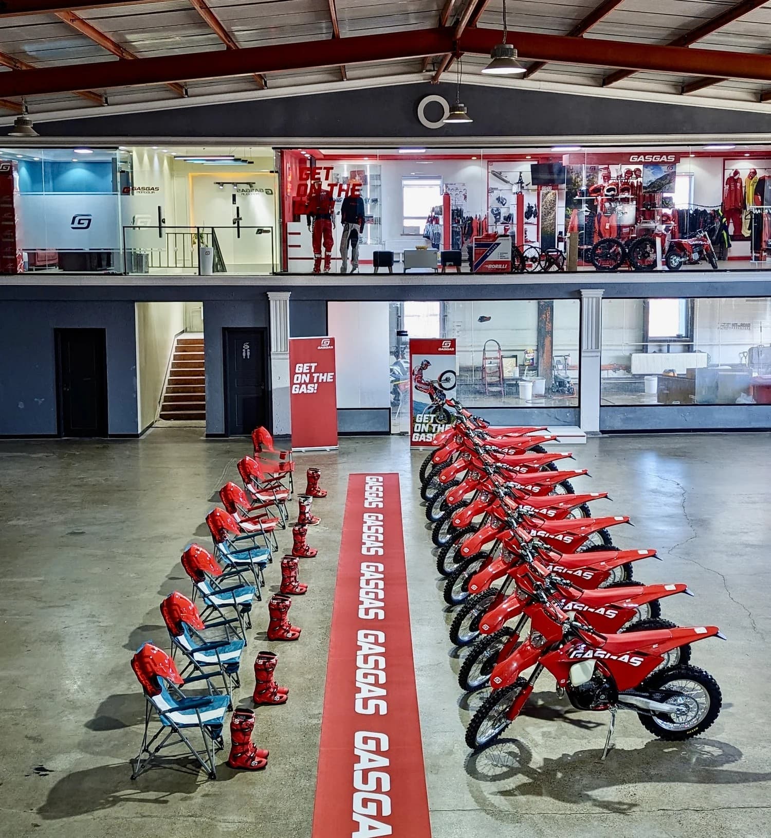 GASGAS Hangar Storage